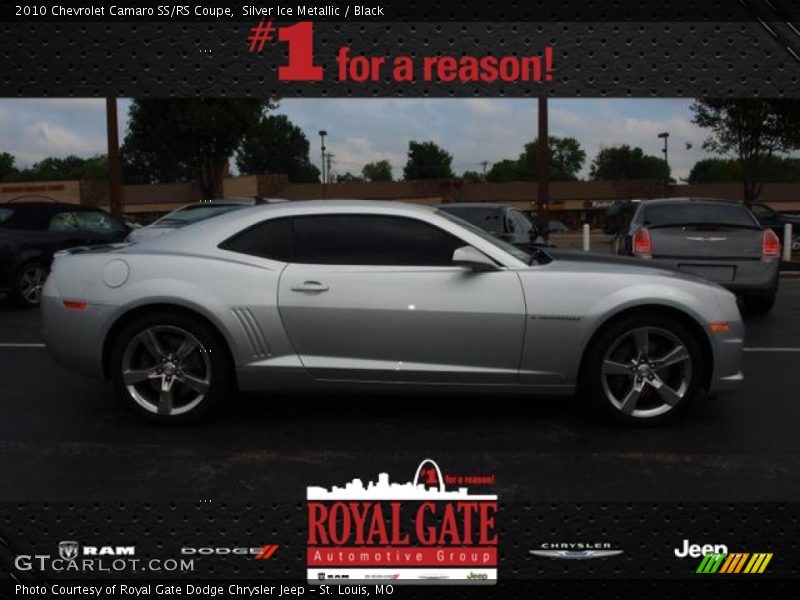 Silver Ice Metallic / Black 2010 Chevrolet Camaro SS/RS Coupe