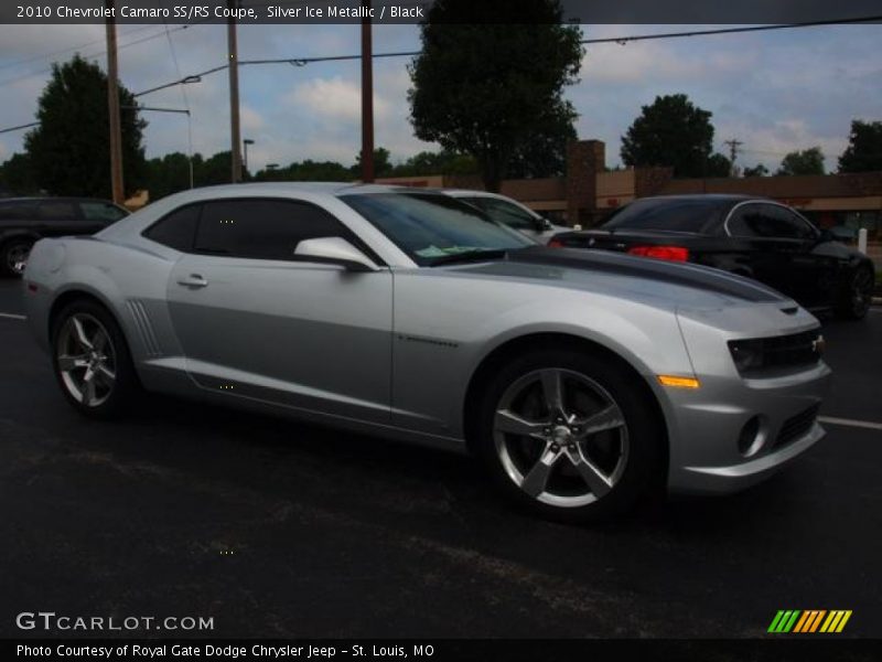 Silver Ice Metallic / Black 2010 Chevrolet Camaro SS/RS Coupe