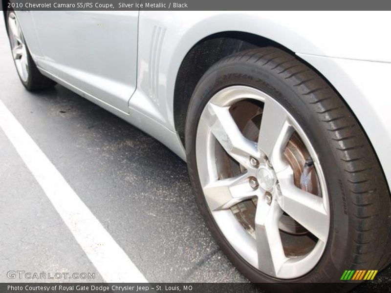 Silver Ice Metallic / Black 2010 Chevrolet Camaro SS/RS Coupe