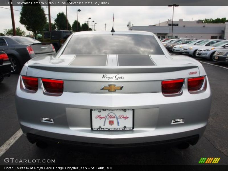 Silver Ice Metallic / Black 2010 Chevrolet Camaro SS/RS Coupe