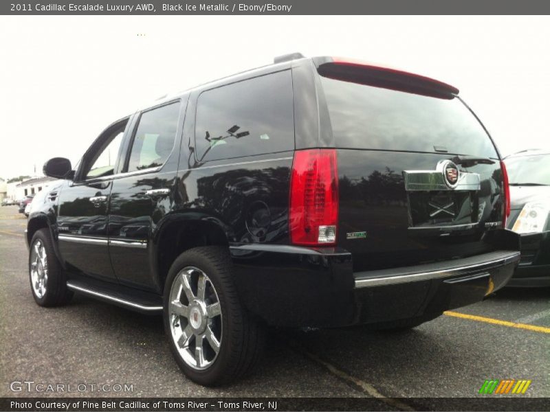 Black Ice Metallic / Ebony/Ebony 2011 Cadillac Escalade Luxury AWD