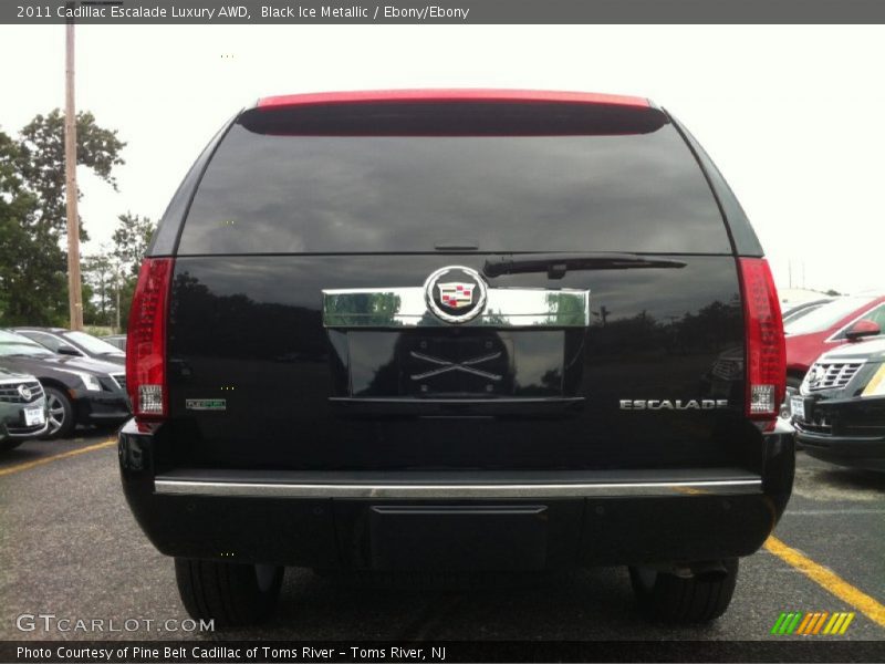 Black Ice Metallic / Ebony/Ebony 2011 Cadillac Escalade Luxury AWD