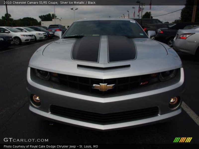 Silver Ice Metallic / Black 2010 Chevrolet Camaro SS/RS Coupe