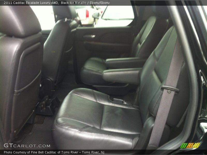 Black Ice Metallic / Ebony/Ebony 2011 Cadillac Escalade Luxury AWD