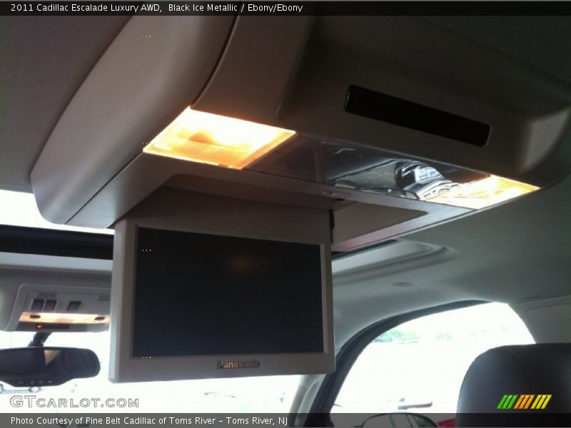 Black Ice Metallic / Ebony/Ebony 2011 Cadillac Escalade Luxury AWD