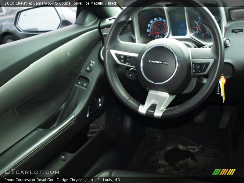 Silver Ice Metallic / Black 2010 Chevrolet Camaro SS/RS Coupe