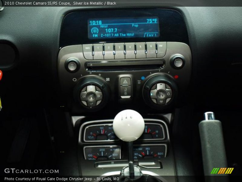 Silver Ice Metallic / Black 2010 Chevrolet Camaro SS/RS Coupe