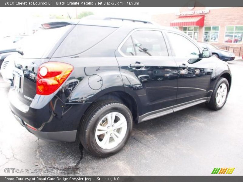 Black Granite Metallic / Jet Black/Light Titanium 2010 Chevrolet Equinox LT