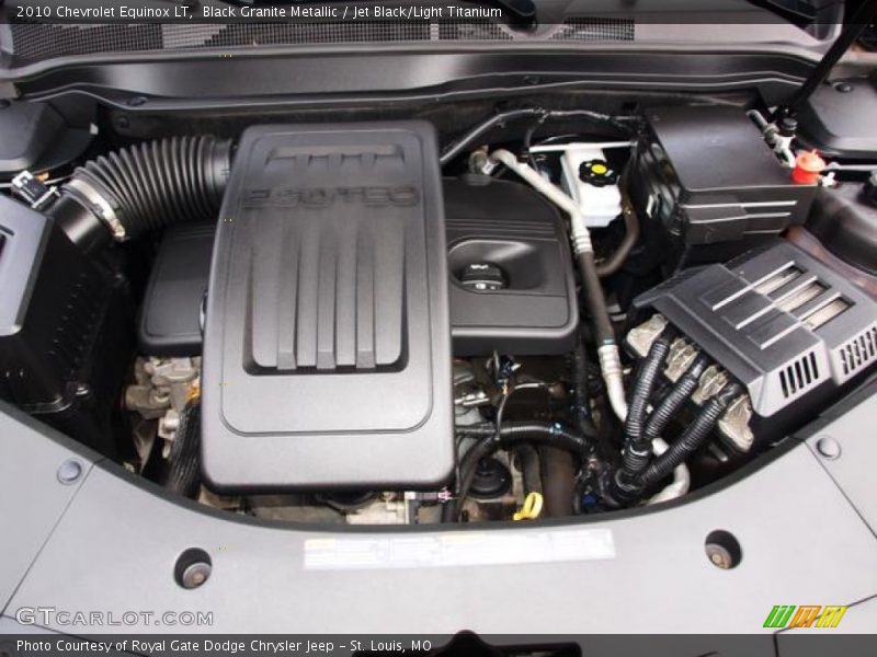 Black Granite Metallic / Jet Black/Light Titanium 2010 Chevrolet Equinox LT