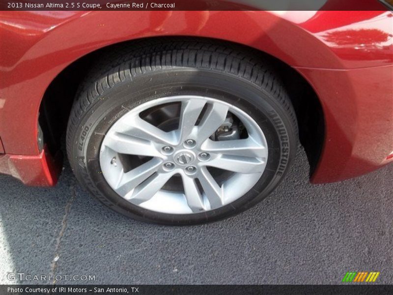 Cayenne Red / Charcoal 2013 Nissan Altima 2.5 S Coupe