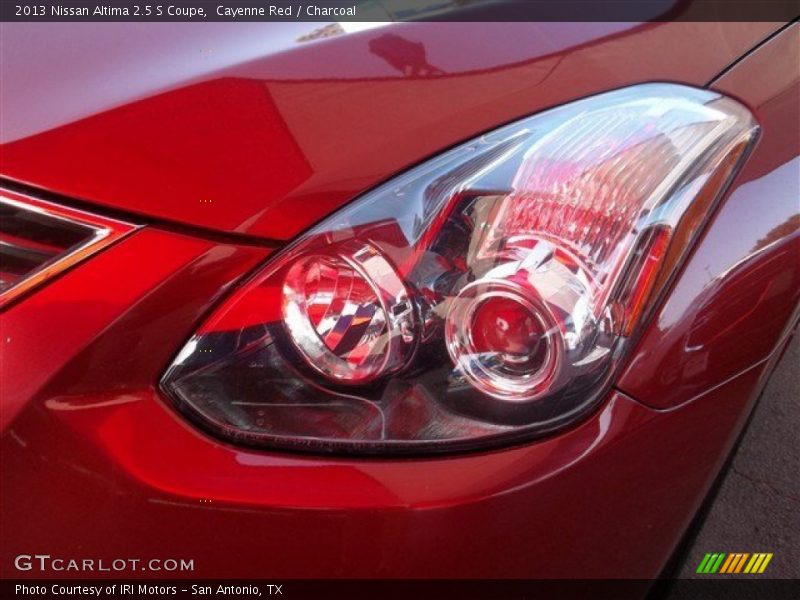Cayenne Red / Charcoal 2013 Nissan Altima 2.5 S Coupe