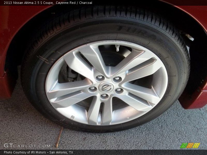 Cayenne Red / Charcoal 2013 Nissan Altima 2.5 S Coupe