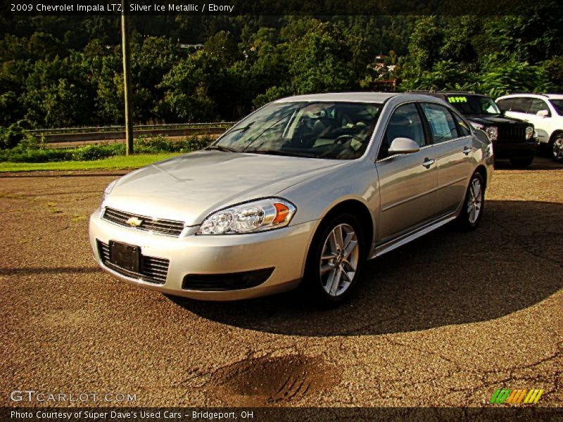Silver Ice Metallic / Ebony 2009 Chevrolet Impala LTZ