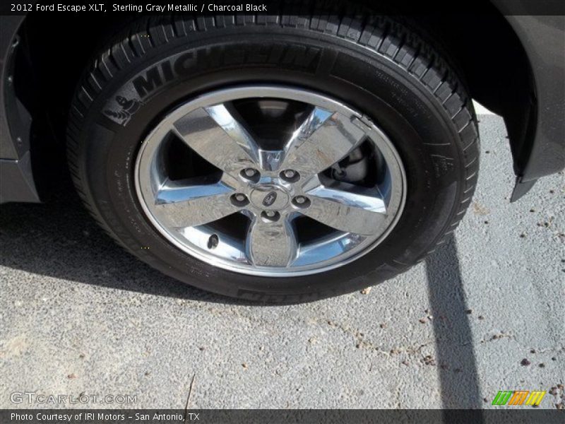 Sterling Gray Metallic / Charcoal Black 2012 Ford Escape XLT