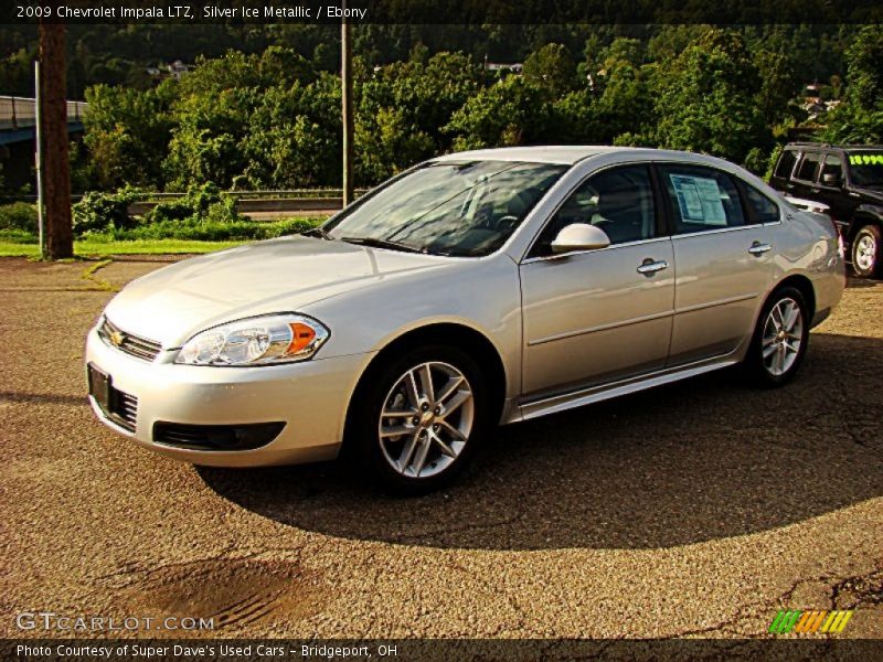 Silver Ice Metallic / Ebony 2009 Chevrolet Impala LTZ