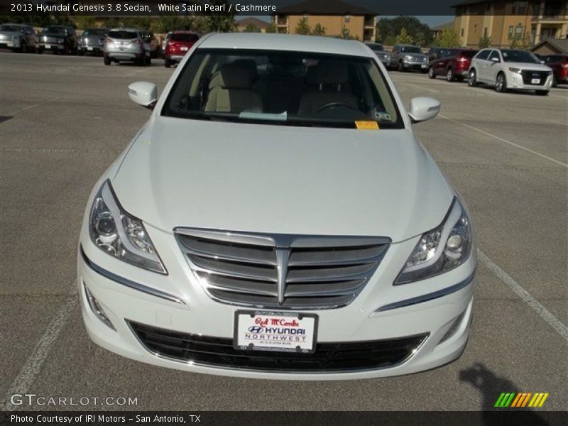 White Satin Pearl / Cashmere 2013 Hyundai Genesis 3.8 Sedan
