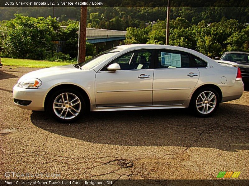Silver Ice Metallic / Ebony 2009 Chevrolet Impala LTZ