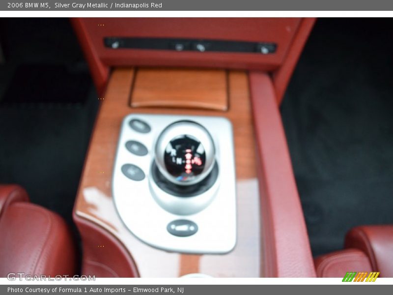 Silver Gray Metallic / Indianapolis Red 2006 BMW M5