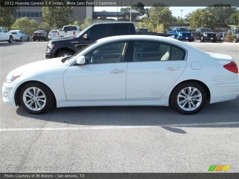 White Satin Pearl / Cashmere 2013 Hyundai Genesis 3.8 Sedan