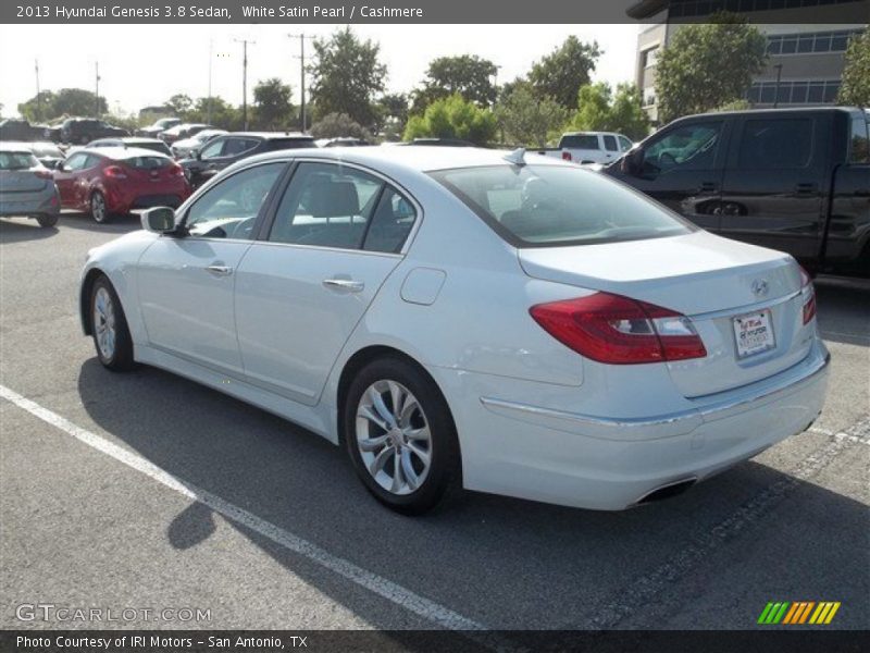 White Satin Pearl / Cashmere 2013 Hyundai Genesis 3.8 Sedan