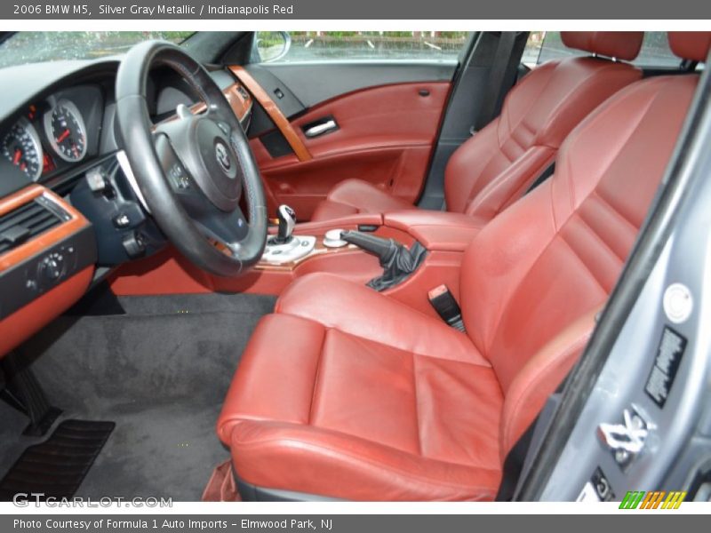  2006 M5  Indianapolis Red Interior