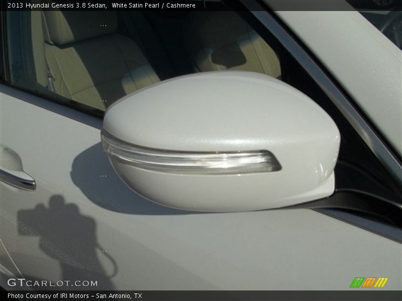 White Satin Pearl / Cashmere 2013 Hyundai Genesis 3.8 Sedan