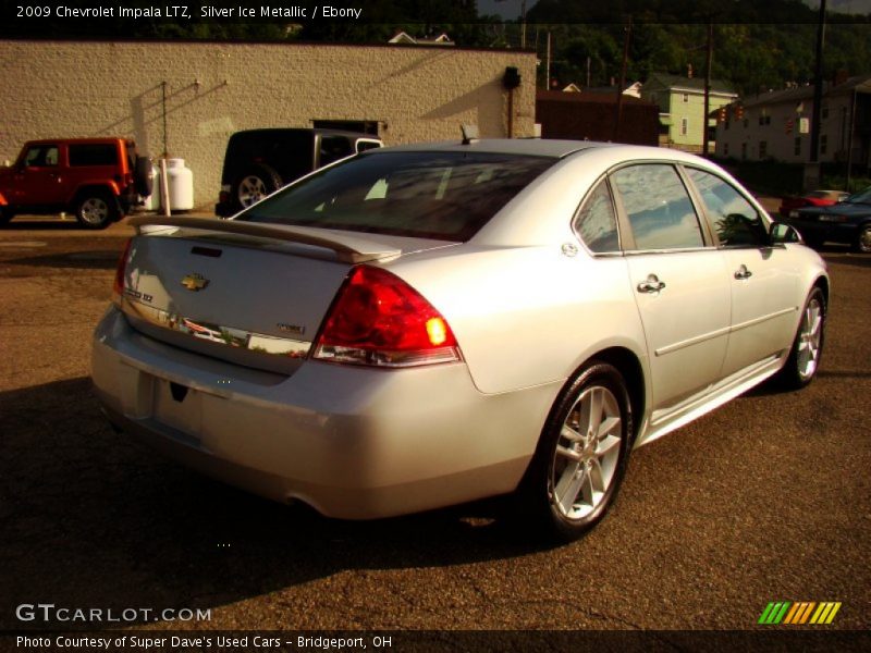 Silver Ice Metallic / Ebony 2009 Chevrolet Impala LTZ