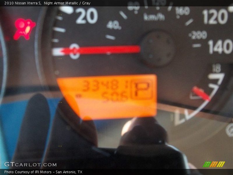 Night Armor Metallic / Gray 2010 Nissan Xterra S