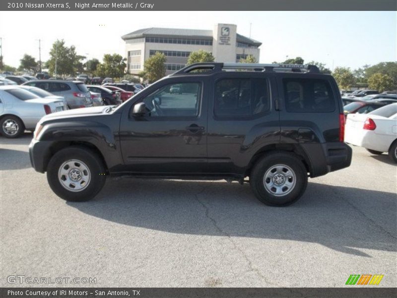 Night Armor Metallic / Gray 2010 Nissan Xterra S