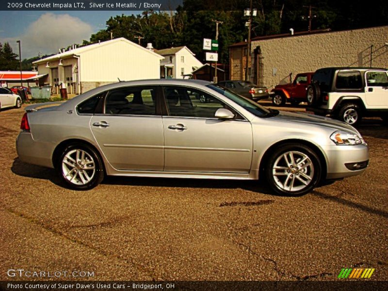 Silver Ice Metallic / Ebony 2009 Chevrolet Impala LTZ