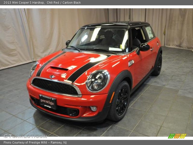 Chili Red / Carbon Black 2013 Mini Cooper S Hardtop