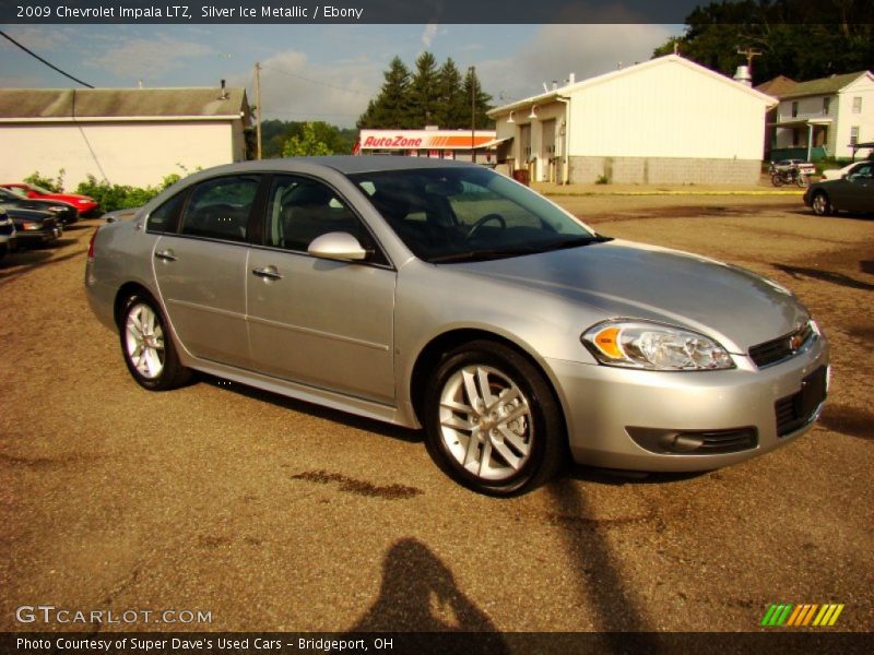 Silver Ice Metallic / Ebony 2009 Chevrolet Impala LTZ