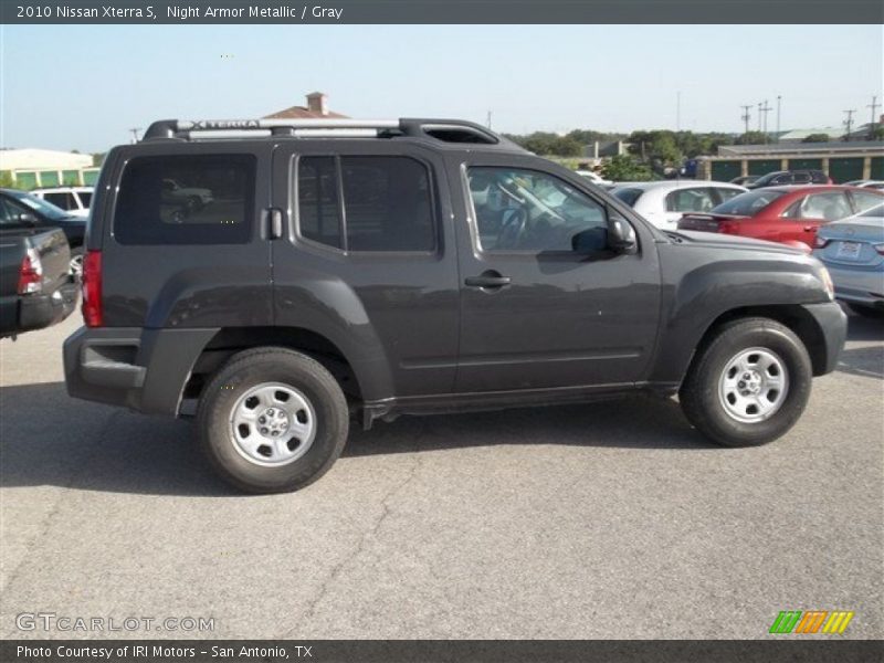 Night Armor Metallic / Gray 2010 Nissan Xterra S