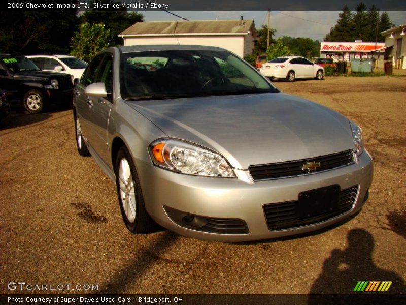 Silver Ice Metallic / Ebony 2009 Chevrolet Impala LTZ