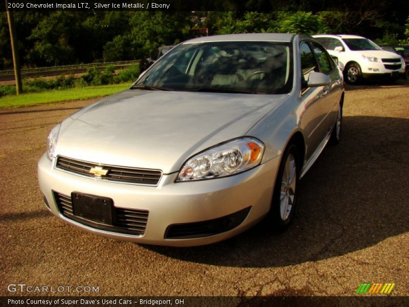 Silver Ice Metallic / Ebony 2009 Chevrolet Impala LTZ
