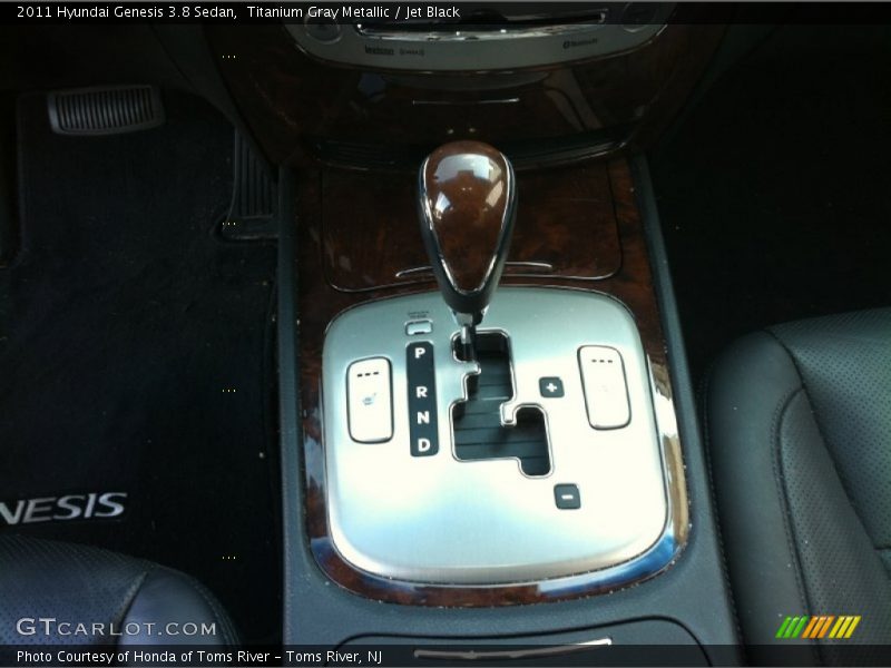 Titanium Gray Metallic / Jet Black 2011 Hyundai Genesis 3.8 Sedan