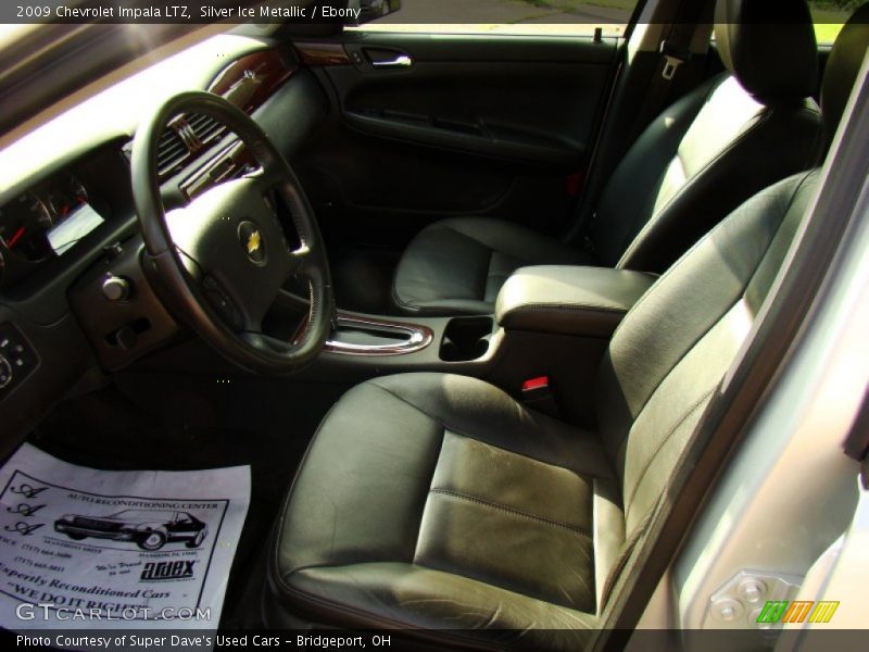 Silver Ice Metallic / Ebony 2009 Chevrolet Impala LTZ