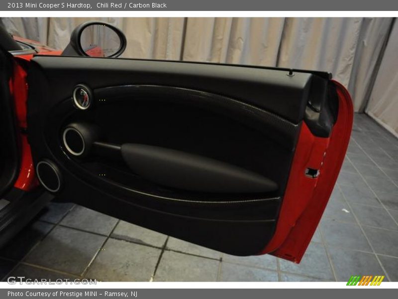 Chili Red / Carbon Black 2013 Mini Cooper S Hardtop