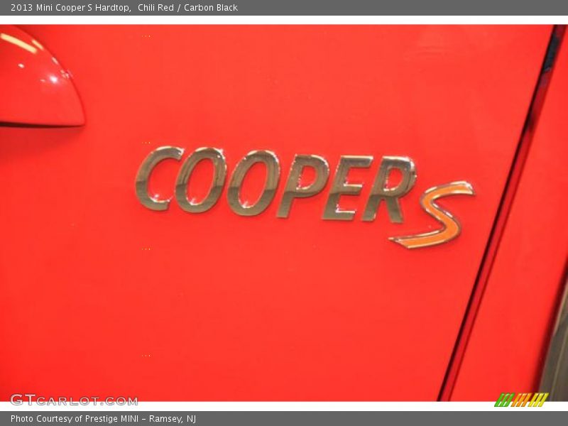 Chili Red / Carbon Black 2013 Mini Cooper S Hardtop