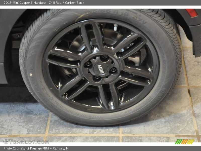 Chili Red / Carbon Black 2013 Mini Cooper S Hardtop