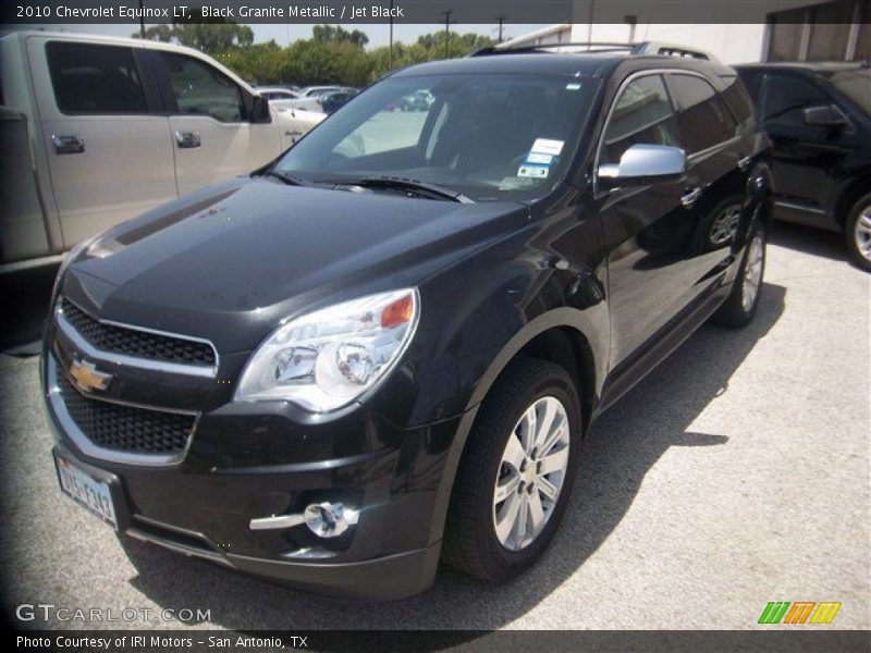 Black Granite Metallic / Jet Black 2010 Chevrolet Equinox LT