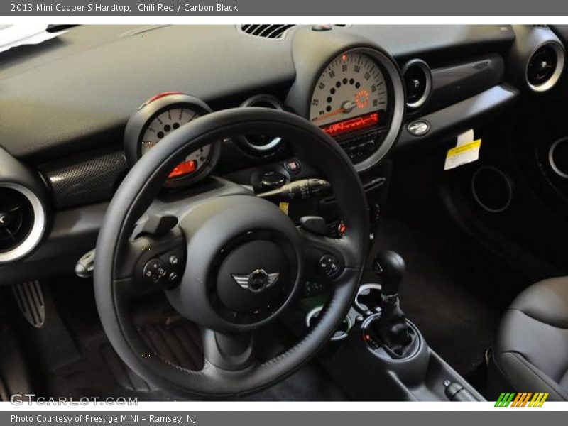Chili Red / Carbon Black 2013 Mini Cooper S Hardtop