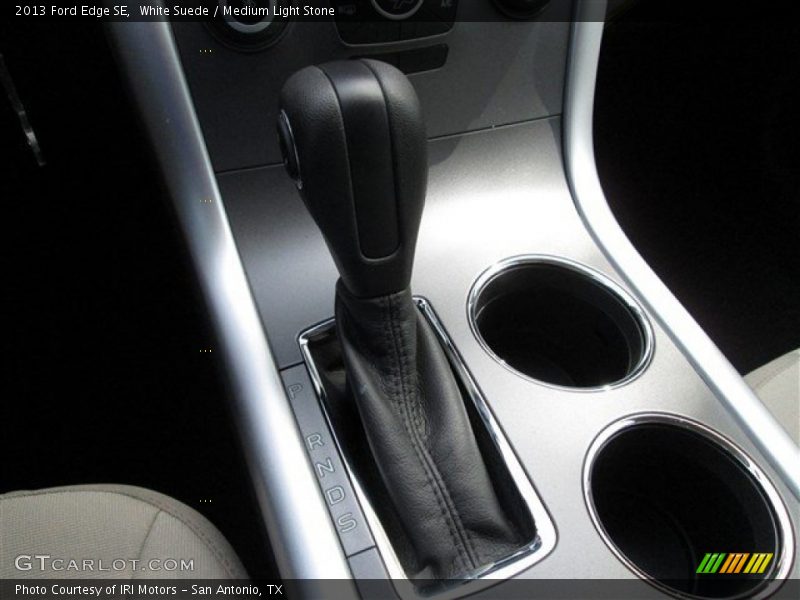 White Suede / Medium Light Stone 2013 Ford Edge SE