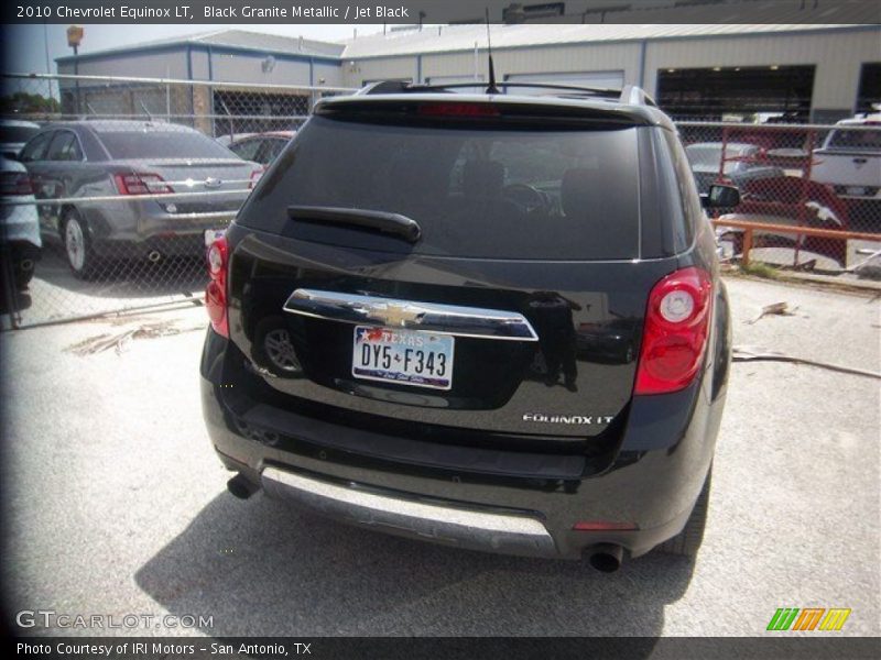 Black Granite Metallic / Jet Black 2010 Chevrolet Equinox LT