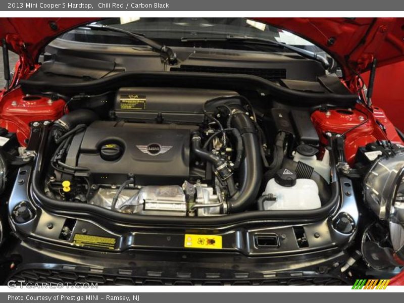 Chili Red / Carbon Black 2013 Mini Cooper S Hardtop
