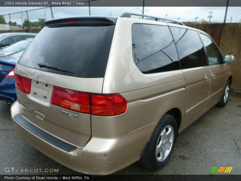 Mesa Beige / Ivory 2001 Honda Odyssey EX