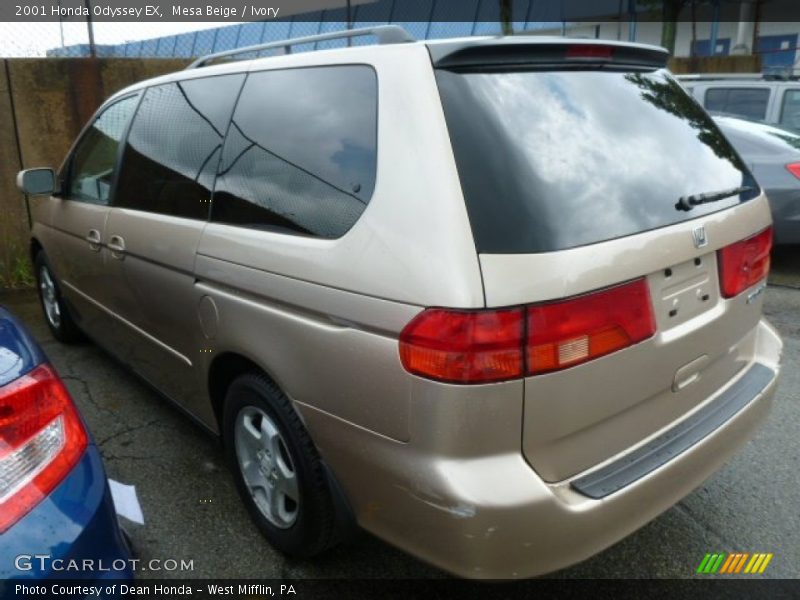 Mesa Beige / Ivory 2001 Honda Odyssey EX