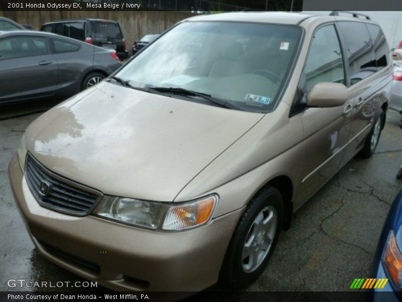 Mesa Beige / Ivory 2001 Honda Odyssey EX