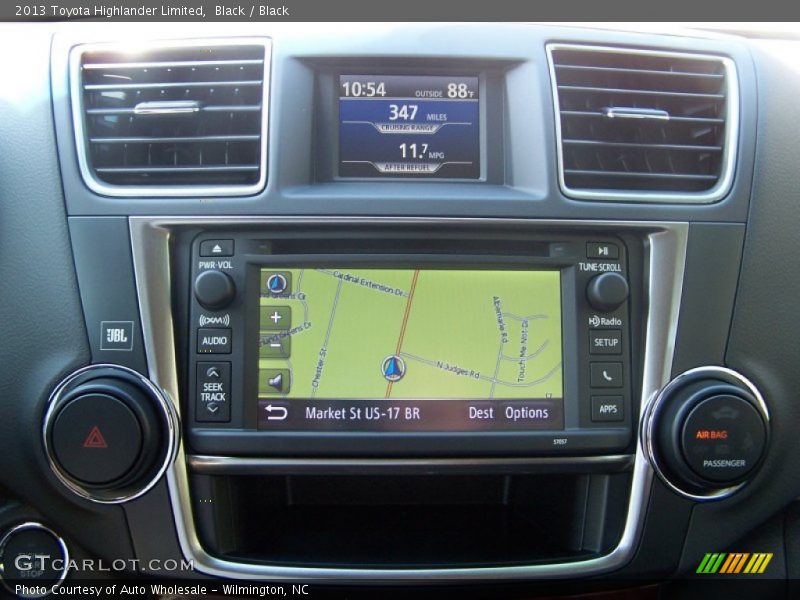 Black / Black 2013 Toyota Highlander Limited