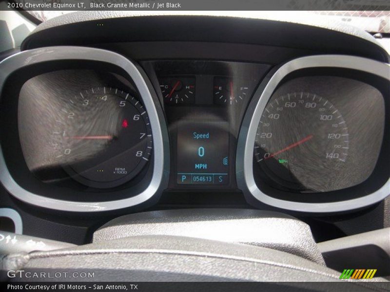 Black Granite Metallic / Jet Black 2010 Chevrolet Equinox LT